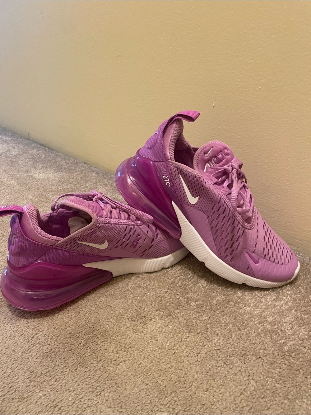 Nike Women's Air Max 270 Sneakers - Pink/Purple
